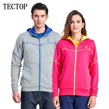 Tectop осенне-зимняя мужская и женская спортивная флисовая куртка для походов/кемпинга/прогулок, защищенная от крыльев, теплая верхняя одежда 6833