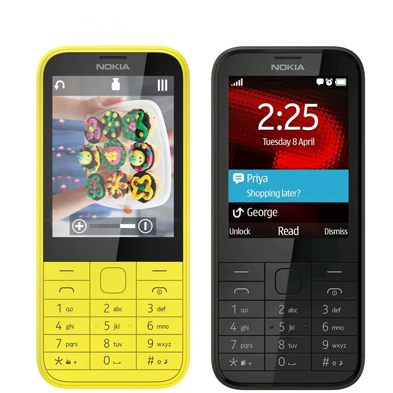 Original-Unlocked-Nokia-225-Single-Core-2-8-Inches-2MP-Camera-2G-GSM-FM-Bluetooth-Mp3 (1)