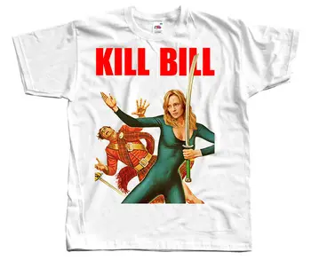 

Kill Bill V16, Quentin Tarantino, 2003 T SHIRT WHITE YELLOW All Sizes S To 3XL Print T Shirts Man Short Sleeve T-Shirt Top Tee