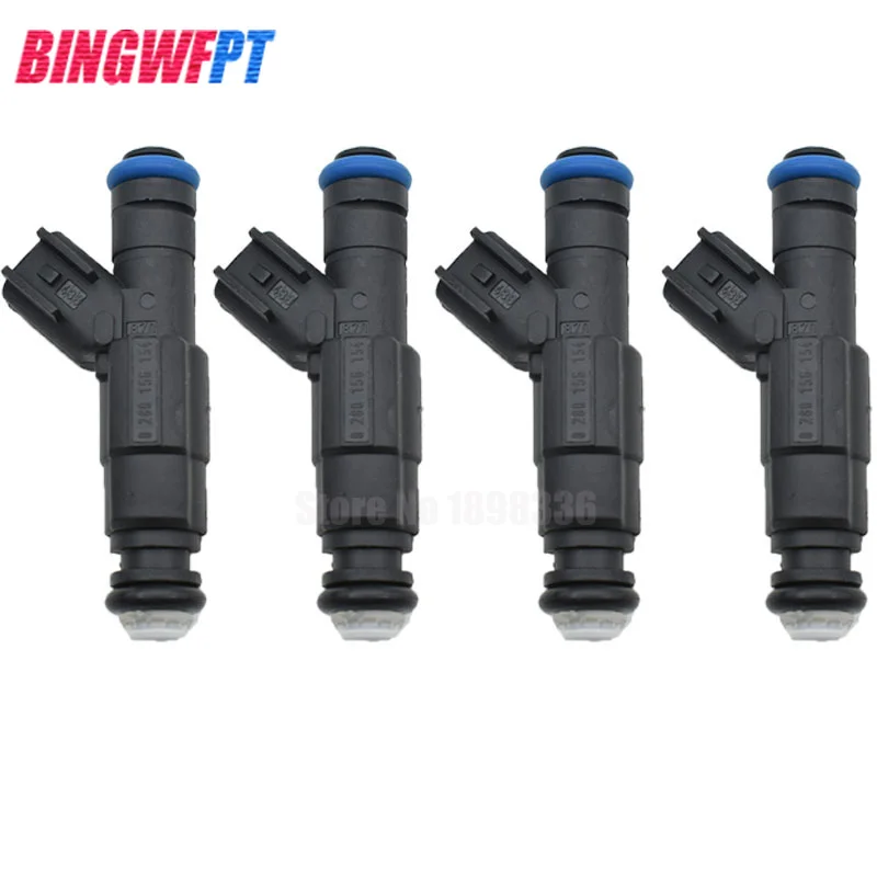 Топливные форсунки 0280156154 для Focus Fiesta Mondeo Mazda Atenza Volvo 0280 156 154 4 шт. | Автомобили и