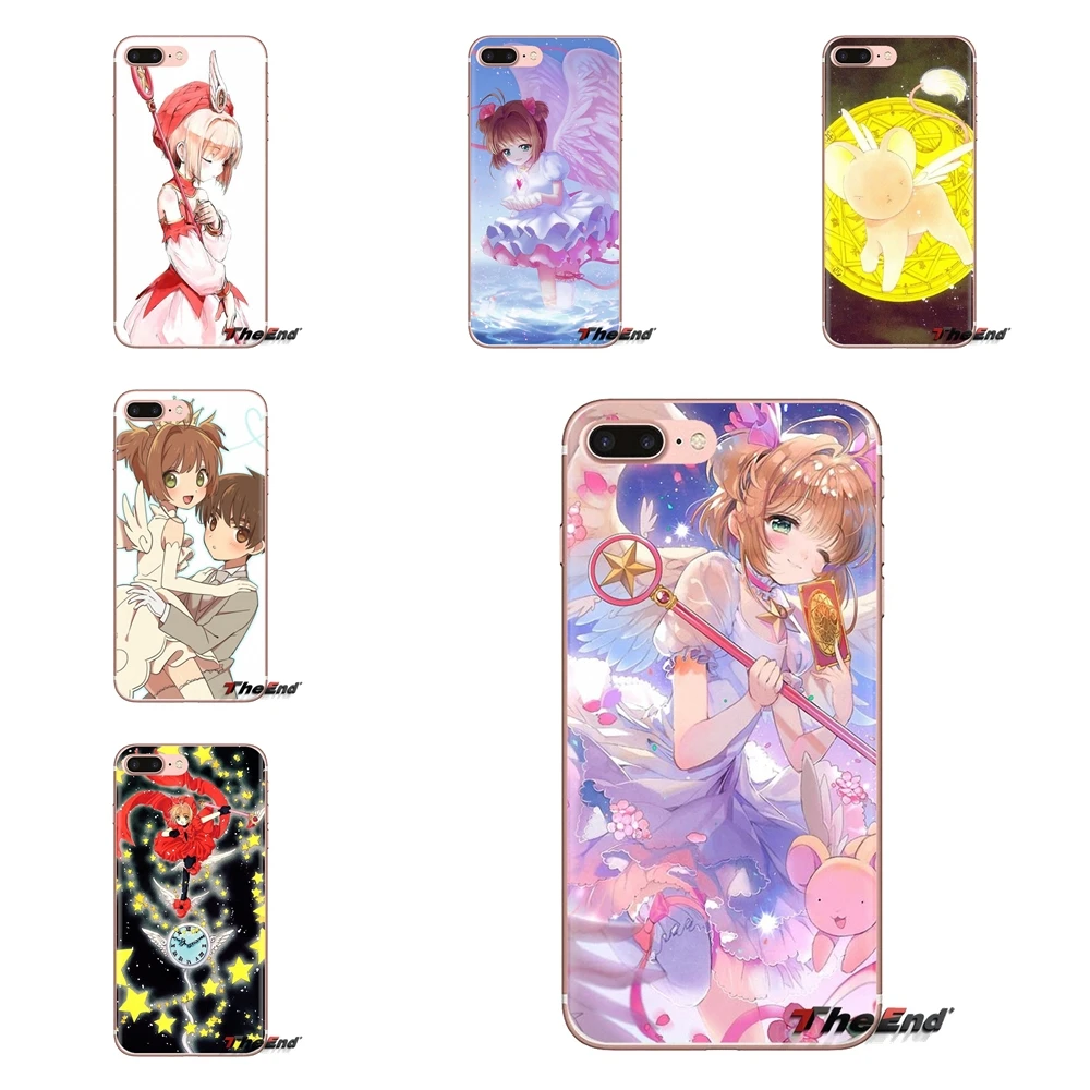 Japan Anime Cardcaptor Sakura For Xiaomi Mi3 Samsung A10 A30 A40 A50 A60 A70 Galaxy S2 Note 2 Grand Core Prime TPU Silicone Case |