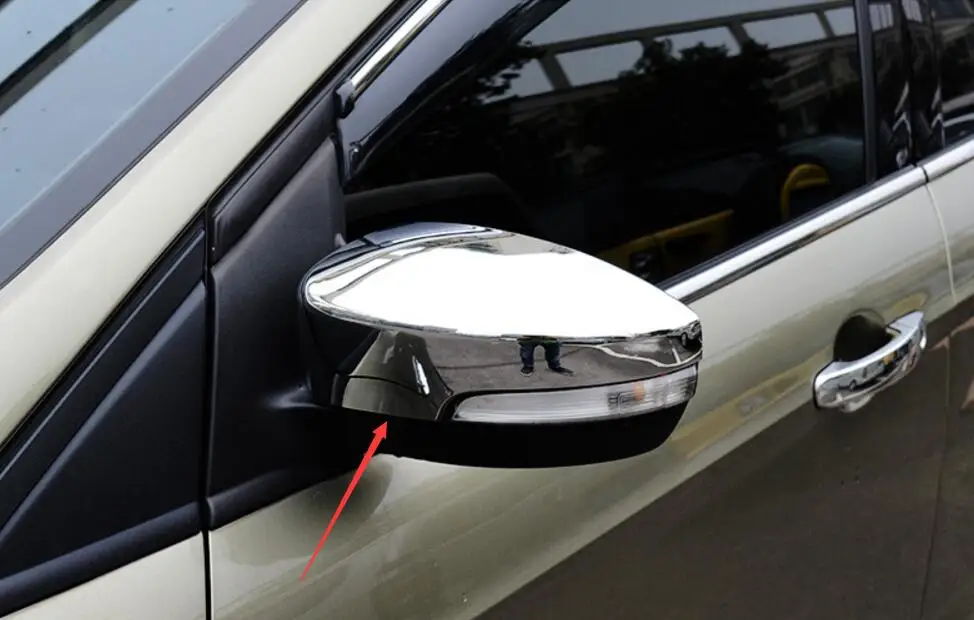 

For Ford Kuga Escape CLASSIC Mirror Cover 2013-2016 Side Molding Rear Wing ABS