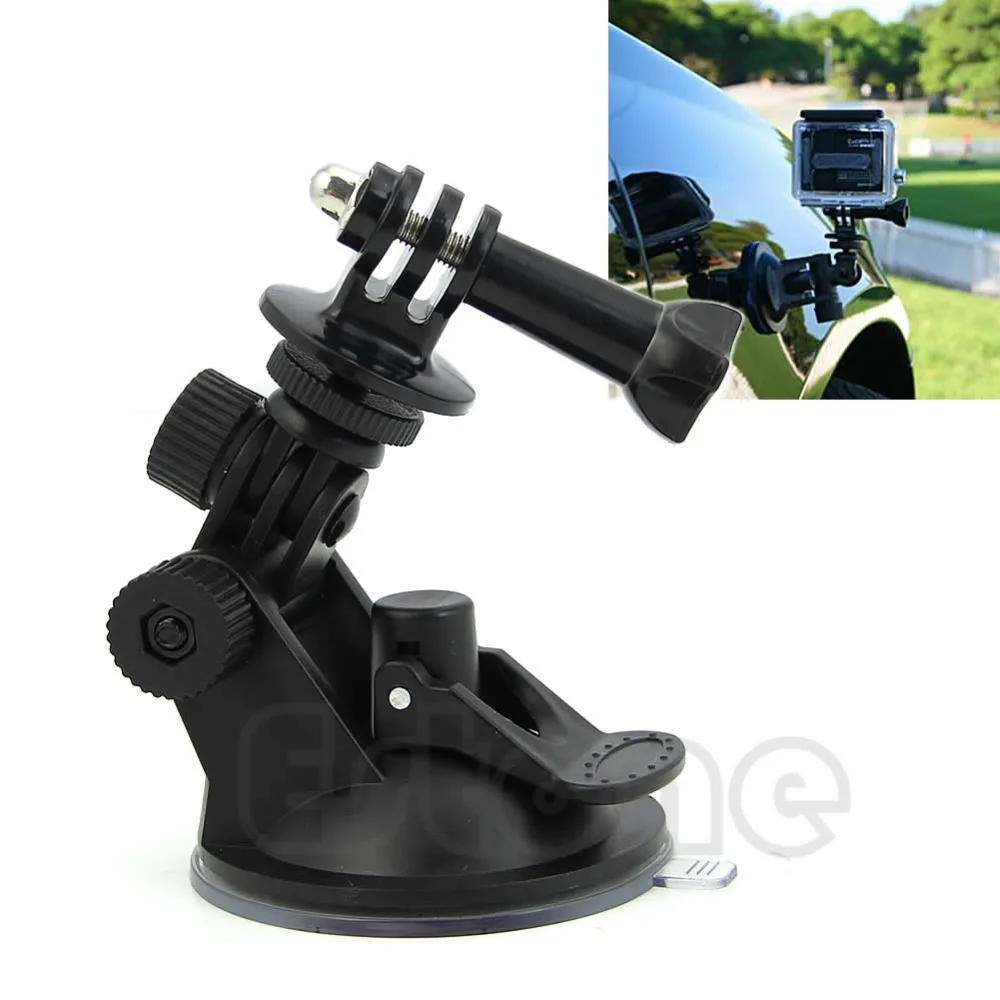 

2017 Car-Styling Camera Car Suction Cup +1/4" Tripod Mount Adapter+Screw For GoPro HD Hero 2 3 3+ JUN14