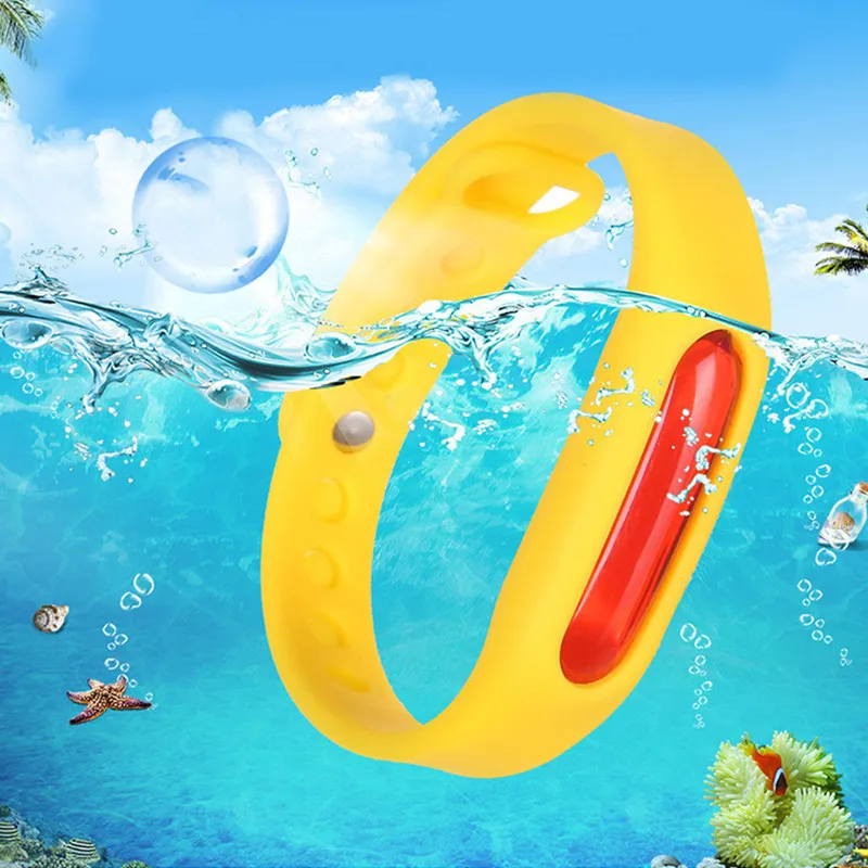 

Silicone Wristband Summer Mosquito Repellent Bracelet Anti-mosquito Band Effective Children Environmental Protection
