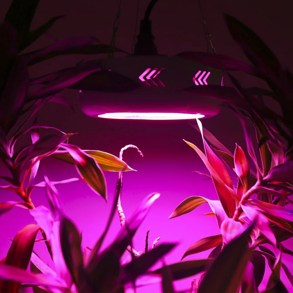 4 шт. полный спектр UFO 150 Вт Светодиодный светильник для выращивания растений в помещении гидропоника, цветочные растения, растительный тент, лампа для роста