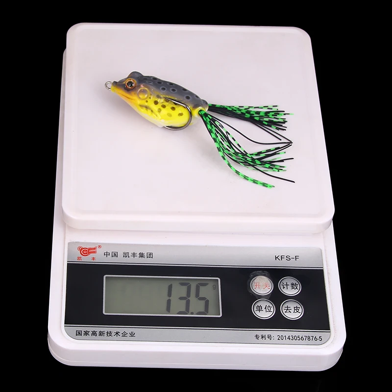 SEAPESCA искусственная мягкая лягушка рыболовные приманки Minnow 13 5 г см тройные Крючки