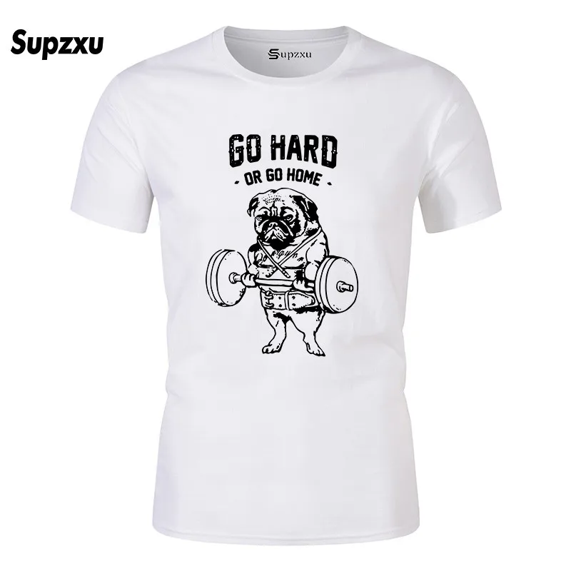 Supzxu 2018 الصيف N الأزياء الصلصال رفع الاثقال اللياقة البدنية تصميم T قميص الرجال عالية الجودة مخصص مطبوعة قمم محب تيز