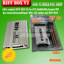 RIFF box V2 лучший Jtag для htc, SAMSUNG, huawei разблокировка& Вспышка& Ремонт с плоскими кабелями