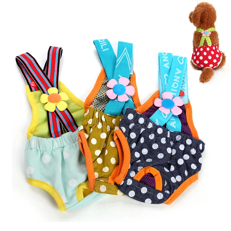 Small Cute Pet Dog Panty Sanitary Pants Underwear Hygienic Pant Short