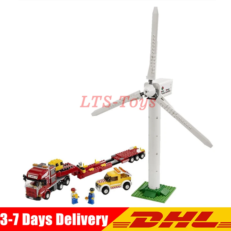 

Lepin 37001 Creative Series 873Pcs Marvel Windmill Turbine Model Sets Building Nano Block Bricks Toys For Boy