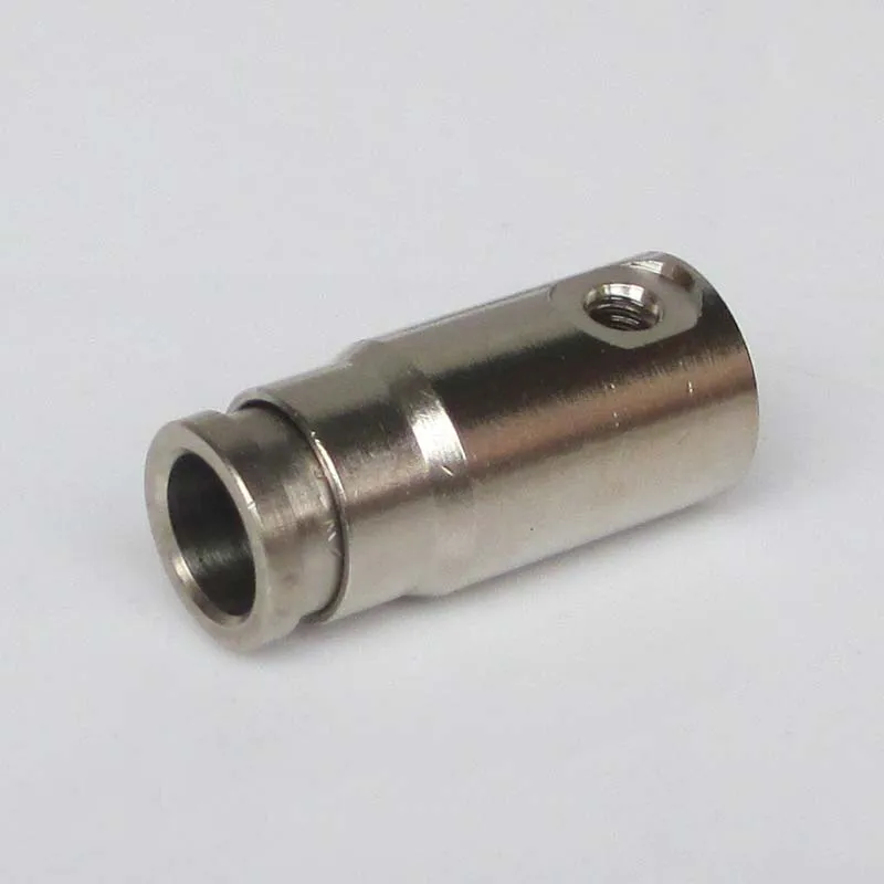 

3/8'' Nickel Plated Brass Push Lock Nozzle End Fittings 3/16'' Thread
