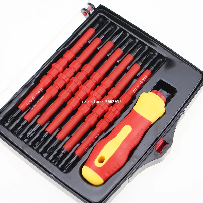 

14 IN 1 Magnetic Screwdriver Set Multi-Purpose Screw Driver For Family Commonly Used Tools 2028