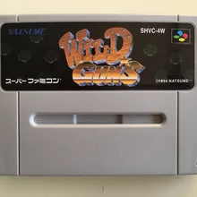 Игровые карты: Wild Guns(японская версия NTSC