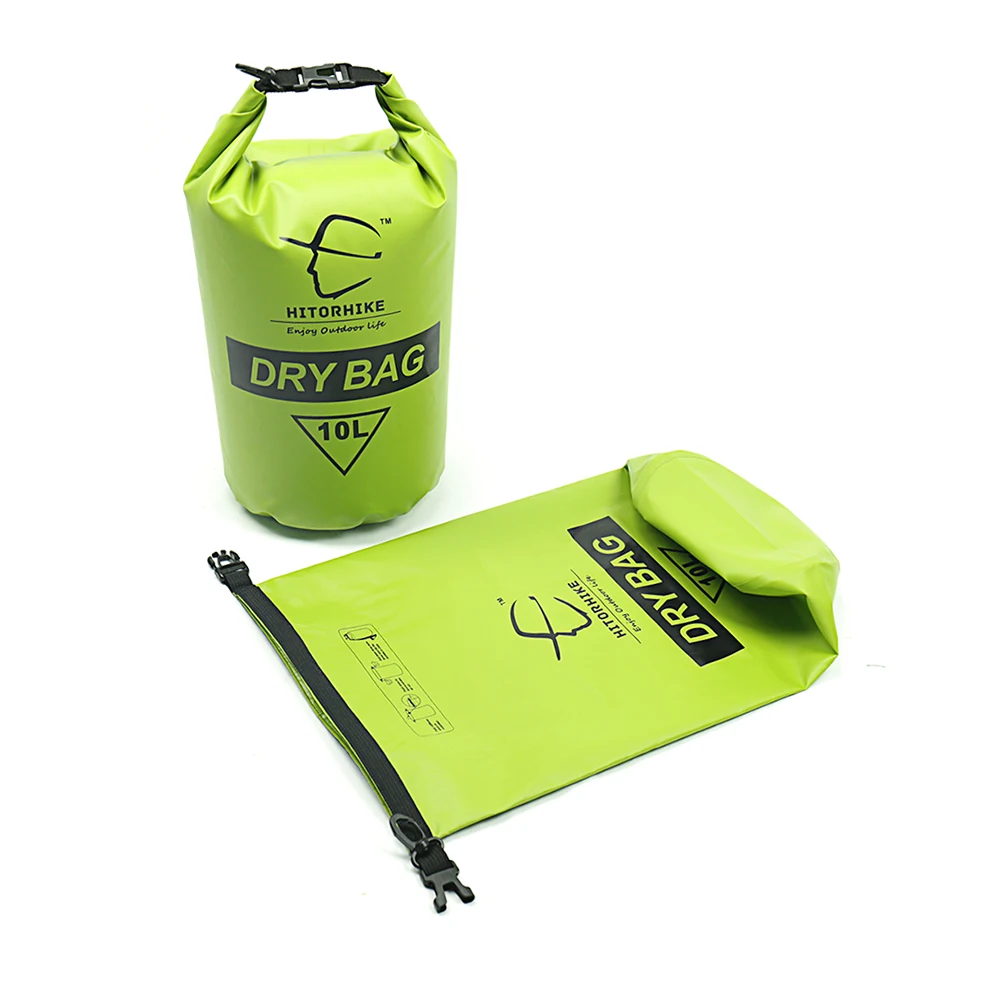  New HITORHIKE 10L Professional Waterproof Dry Bag Pouch Camping Boating Kayaking Rafting Canoeing S - 32690069519