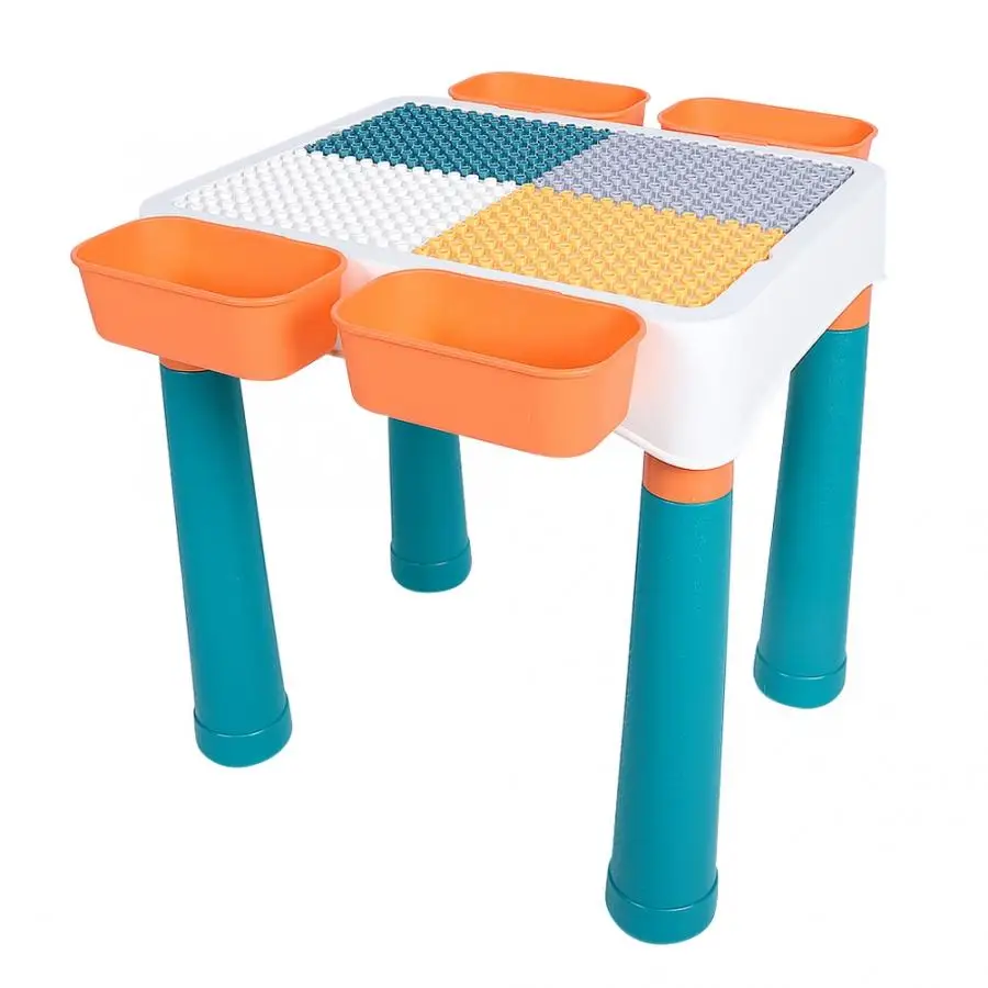 

Multi-functional Building Blocks Table Portable Detachable Kids Activity Table Study table Children Early Education Toys