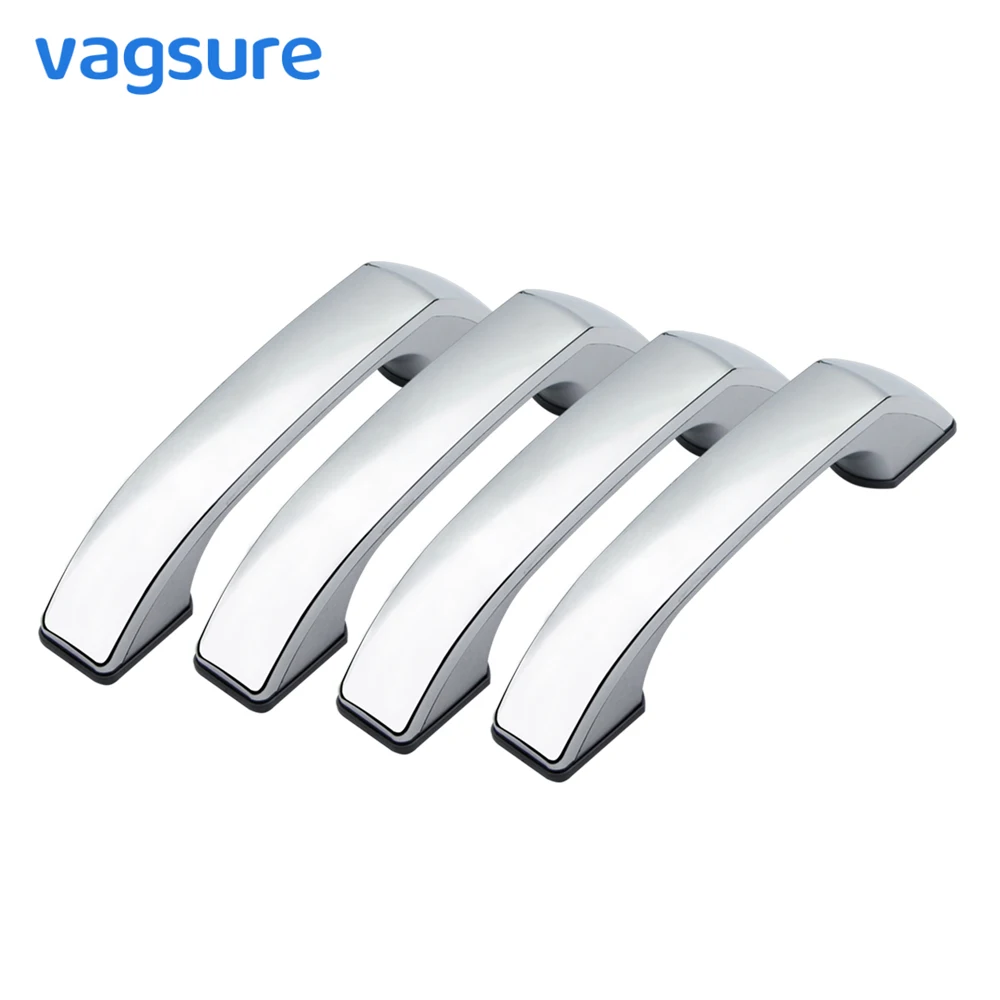 Vagsure 4 шт./лот раздвижные ручки для душевой ванны из АБС пластика с гальваническим