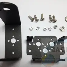 DAGU сервоголовка кронштейн два градуса свободы манипулятора робот аксессуары для серводвигателя Кронштейн Набор(длинный u-образный) доступ