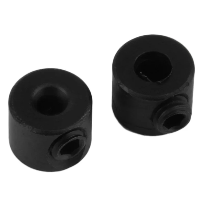 DWZ 7pcs 3/4/5/6/8/10/12mm Drill Bit Depth Stop Collars Ring Dowels+ Hex Wrench Set