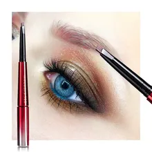 Новые 3 Цвета двойной головкой для бровей кремовый карандаш Водонепроницаемый макияж бровей крем косметический легко Цвет глаза макияж 3828