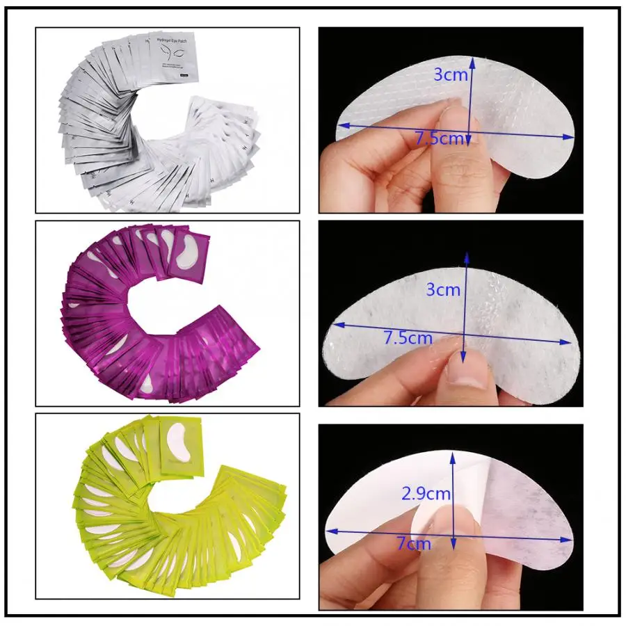 Новинка; 10/30 пар Наращивание ресниц под гелевые подушечки для глаз маска для глаз Бумага патчи советы Стикеры Make Up Инструменты Тканевая маска с экстрактом зеленого чая