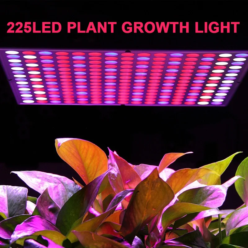

High Brightness Led Grow Light Plant Lamp 14/45W 225LED Red Blue Flower Hydroponic Full Spectrum Indoor