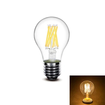 

220V Glass Bulb Lamp Filament Light Antique Retro Vintage LED Edison Bulb E27 LED Bulb E14 Filament Light Candle Light Lamp