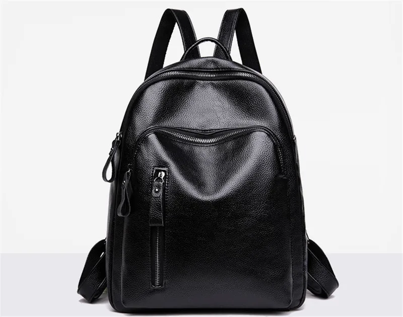 Новое поступление, Модный женский рюкзак высокого качества из мягкой кожи, рюкзак Mochila Feminina, Большая вместительная школьная сумка для подростков