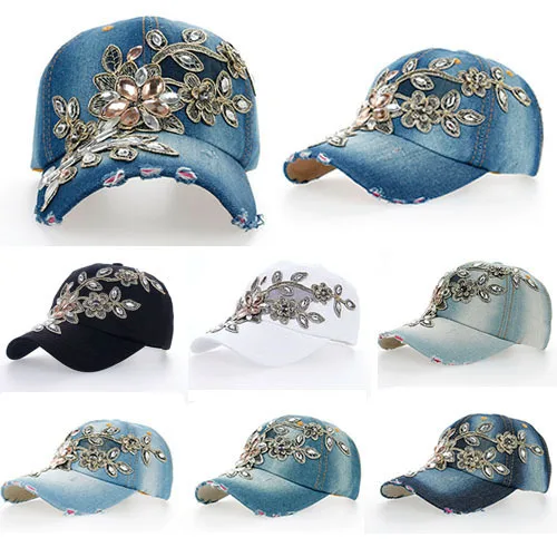 diamante baseball cap