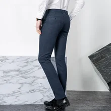 LENSTID, весна-осень, новинка, хлопковые повседневные мягкие брюки, мужские тонкие брюки, модные брюки цвета хаки, Мужская брендовая одежда, высокое качество