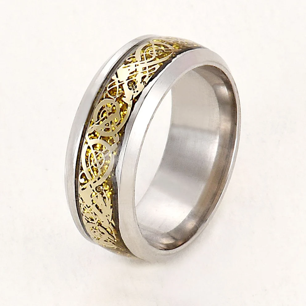 PICKYZ модные кольцо из нержавеющей стали 316L с драконом мужские ювелирные изделия для мужчин обручальное кольцо с лордом мужское кольцо для влюбленных мужские кольца