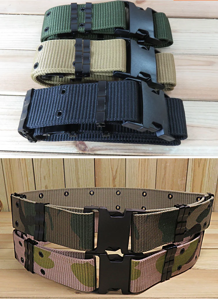 

125CM tactical adjustable belt outdoor hiking hunting weight bearing practical belt waist support tactical clothing accessories