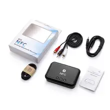 NFC Беспроводной Bluetooth аудио приемник портативный Bluetooth адаптер с поддержкой NFC 3,5 мм/RCA стерео выход Музыка Звук автомобильный динамик