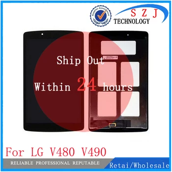 

New 8" inch panel LCD combo For LG G Pad 8.0 V480 V490 Tablet LCD Display + Touch Screen panel Digitizer Assembly Combo