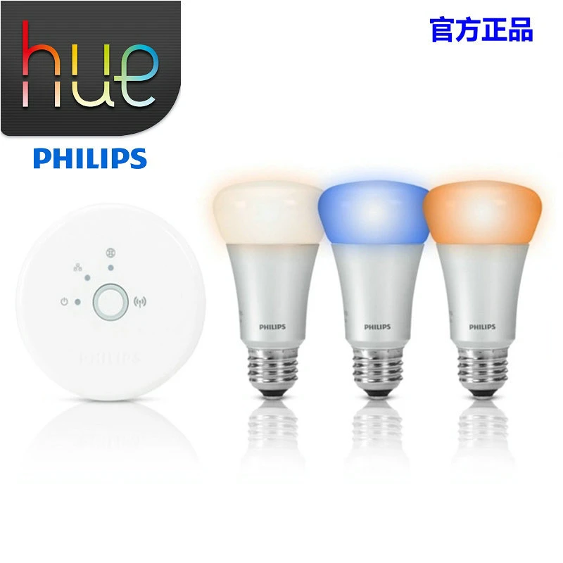 Eigen Teken een foto erosie For Philips HUE Smart wireless Control RGB led light 3pcs E27 LED bulbs  With Connector for Apple iPhone Android Smart Phones|light alloy products  limited|connector cctvconnector - AliExpress