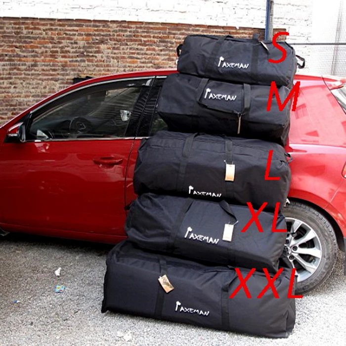 

outdoor Oxford Cloth Folding Carrier Bag mountain travel storage bag large capacity carrying bag