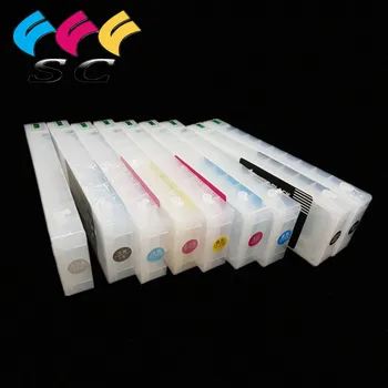 

For Epson Stylus Pro 7890/9890/7908/9908 Refillable ink cartridge with chip 700ml