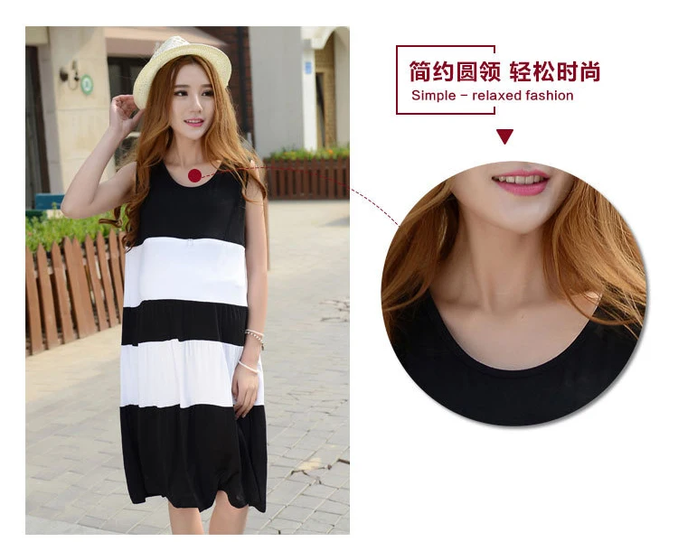 summer stripe maternity clothes maternity dresses pregnancy clothes for Pregnant Women nursing dress Breastfeeding Dresses (13)