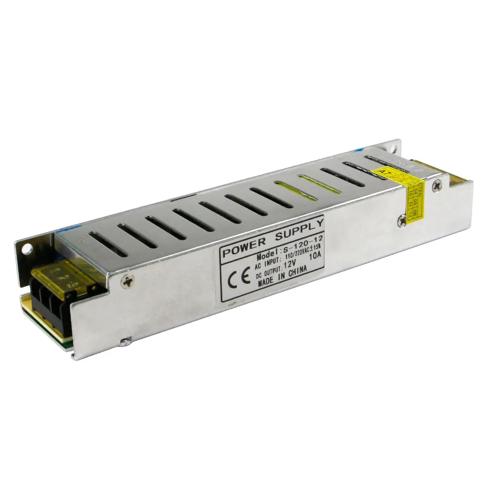 Светодиодный трансформатор питания AC110V-220V к DC12V 5A/10A/20A/30A переключатель питания адаптер конвертер для светодиодных лент