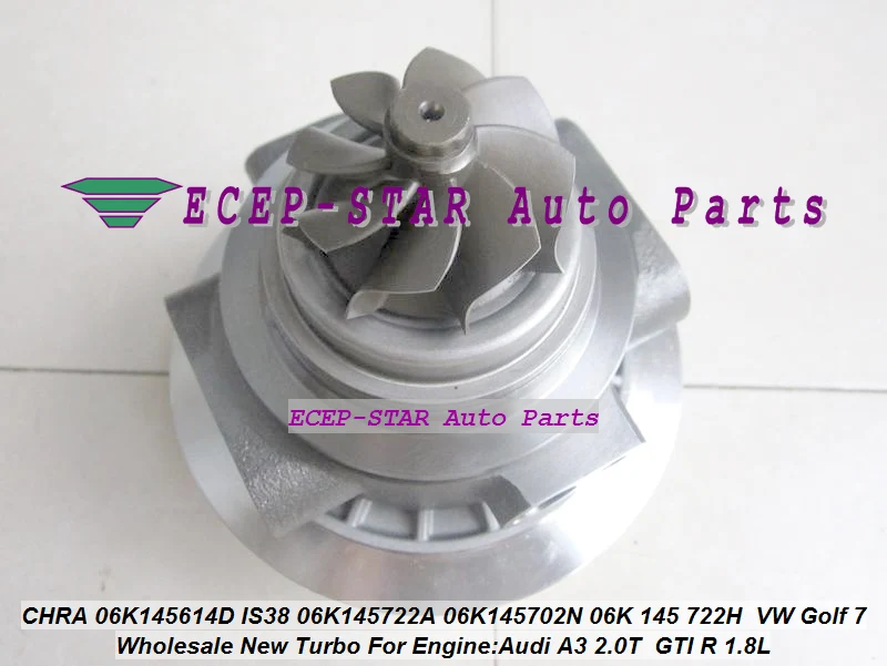 Turbo Cartridge CHRA Core 06K145614D 06K145722H IS38 06K145722A 06K145702N 06K 145 722H For Audi A3 2.0T VW Golf 7 