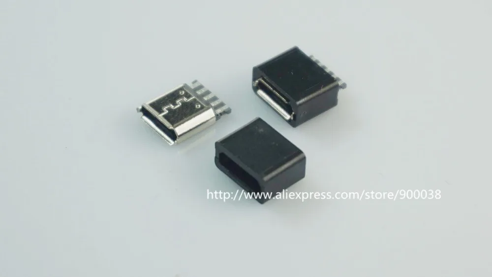 10 комплектов в партии сделай сам микро USB 2 0 Тип B гнездовой 5 контактный припой тип