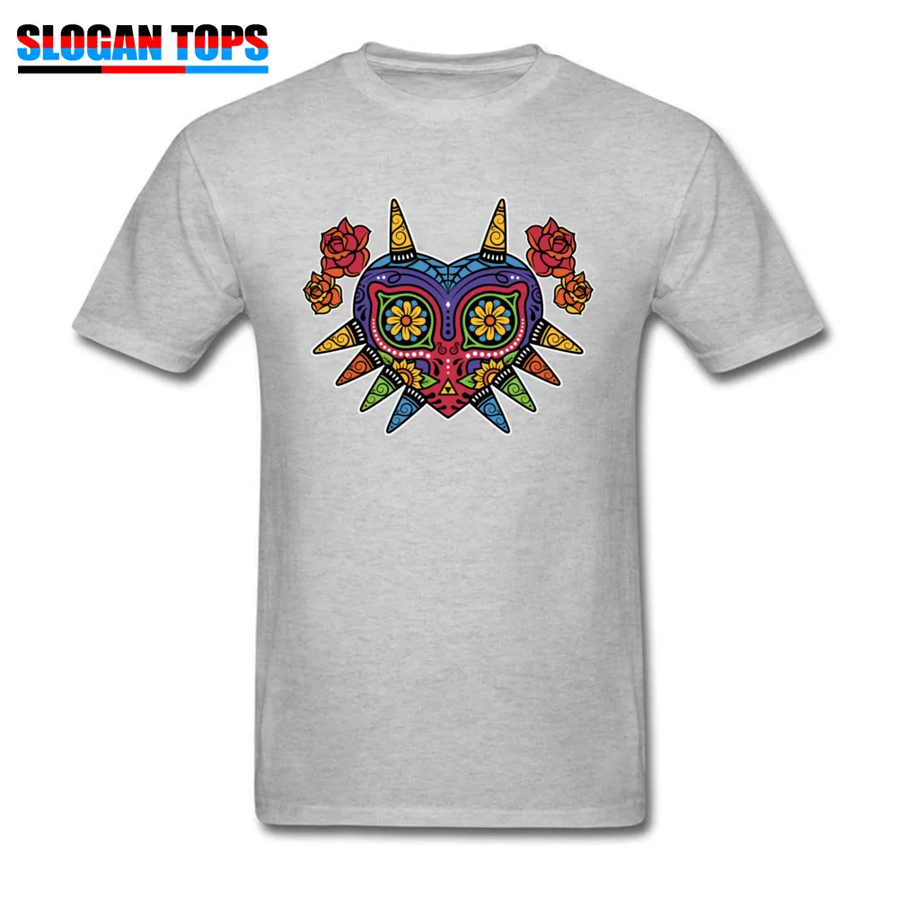 Футболка Majora's Mask Мужская футболка из 100% хлопка Legend Of Zelda в молодежном стиле