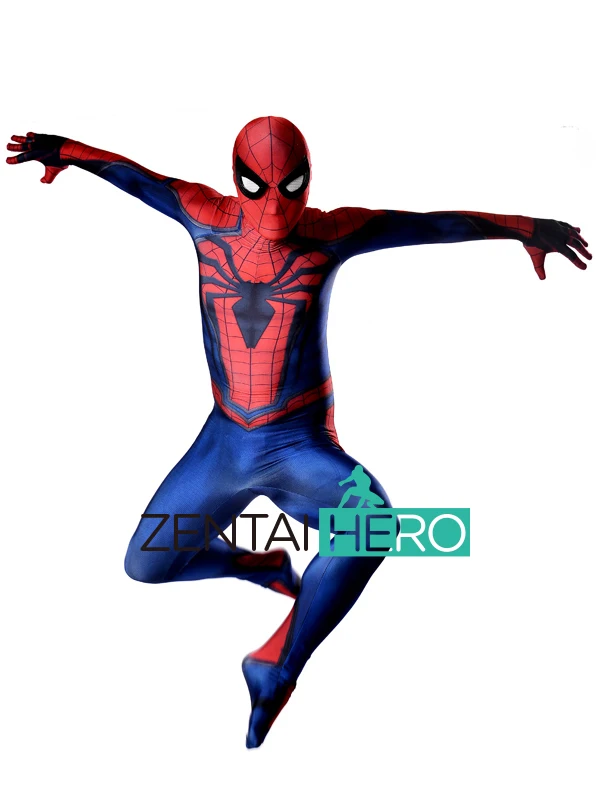 ZentaiHero 3D тени Spidey PS4 Insomniac игры костюм Человека паука спандекс лайкра Человек паук