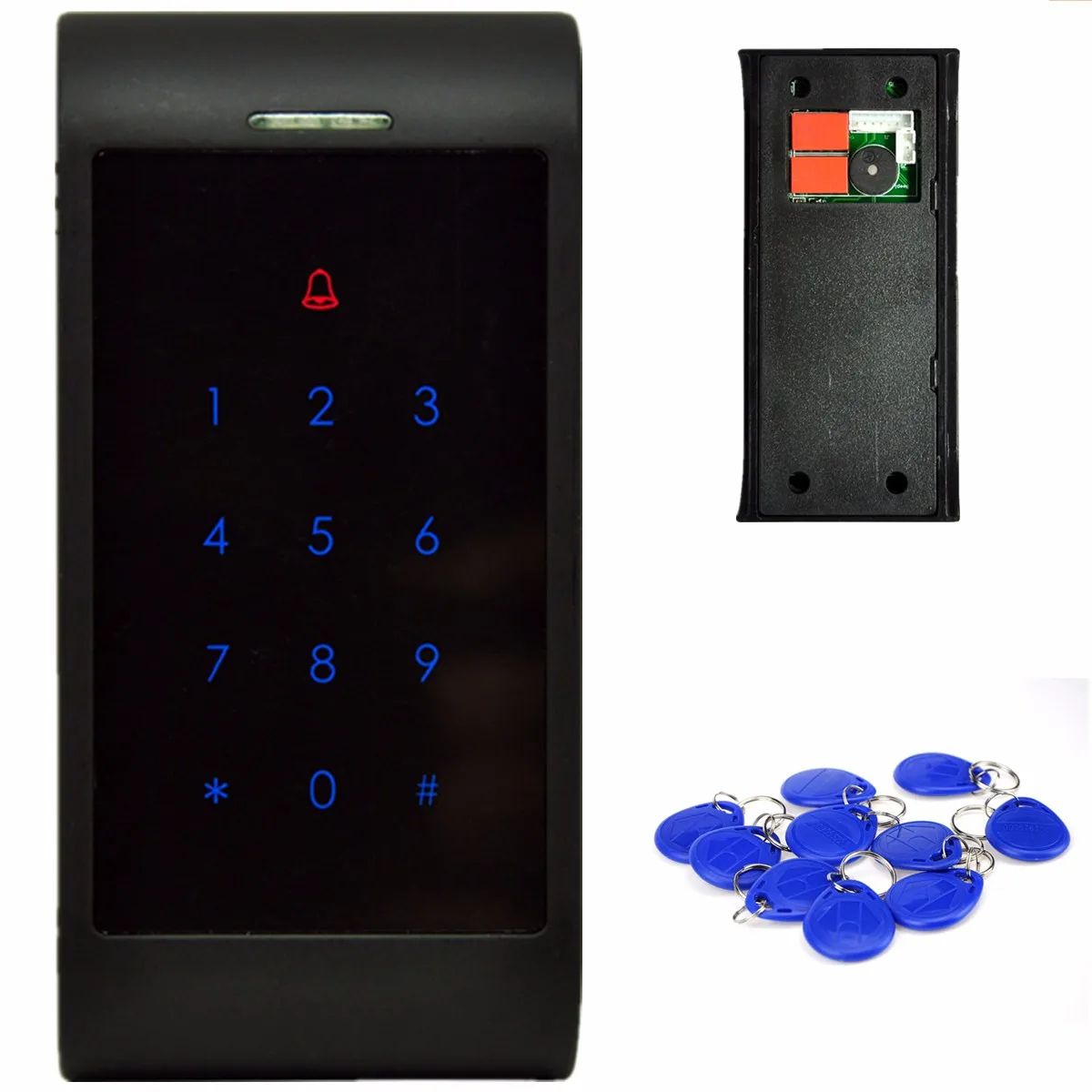 X8-ID 125KHz One Door Access Control System Machine Electric Strike Lock 10 ID Card