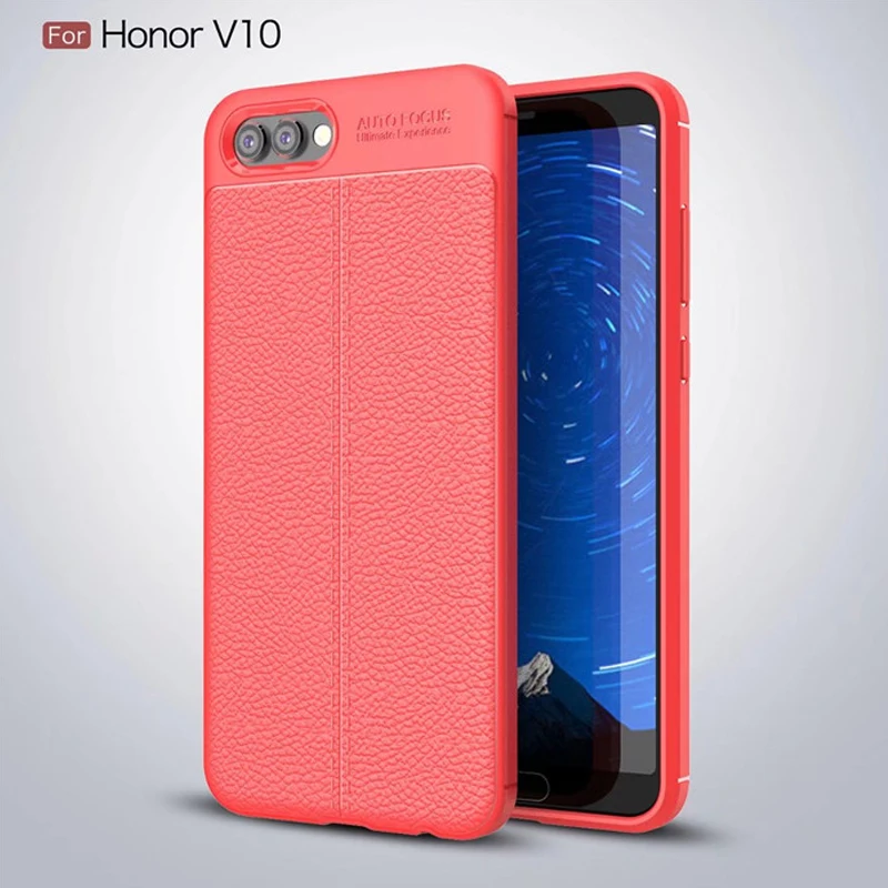 YUETUO роскошный мягкий ТПУ чехол для задней панели телефона huawei honor v10 v view 10