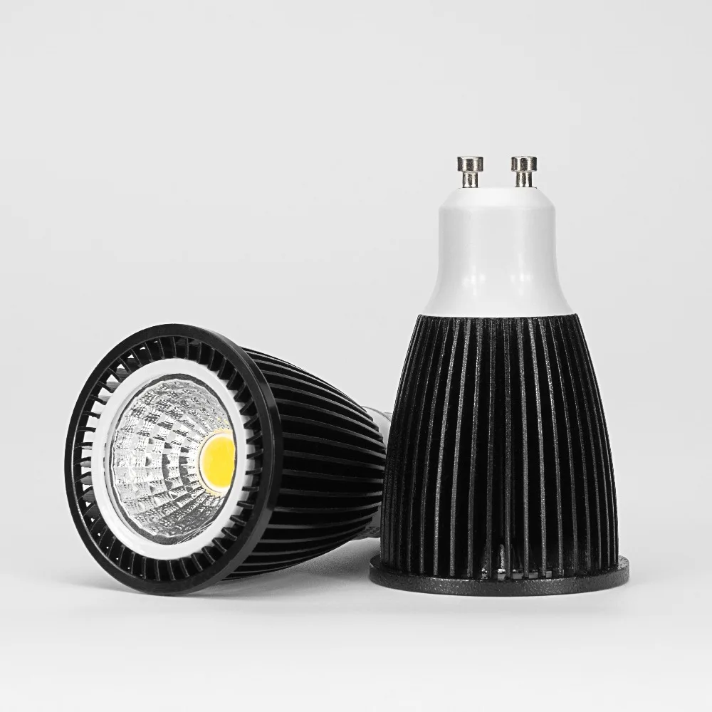 Светодиодный точечный светильник, лампа GU10 MR16 E27 E14, дневной, холодный, теплый, белый, светильник для выращивания, 220 В, 240 в, светодиодный, COB чип, светильник, настольная лампа