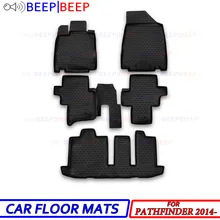 Для Nissan Pathfinder-автомобильные коврики, автомобильные коврики, пыленепроницаемый водонепроницаемый автомобильный Стайлинг, украшение интерьера