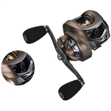 Высокое качество, 13+ 1 BB Рыболовная катушка, углеродная оболочка, легкая, 223 г, Максимальное сопротивление 6,5 кг/14,3 фунта, катушка для baitcasing, литейная катушка, катушка для рыбалки