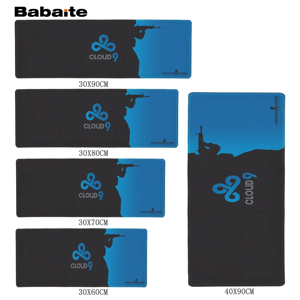

Babaite Locking Edge Rubber Mousepads for Cs Go Counter Strike Mice Mat DIY Design Pattern Computer Gaming Cloud 9 Mouse Pad