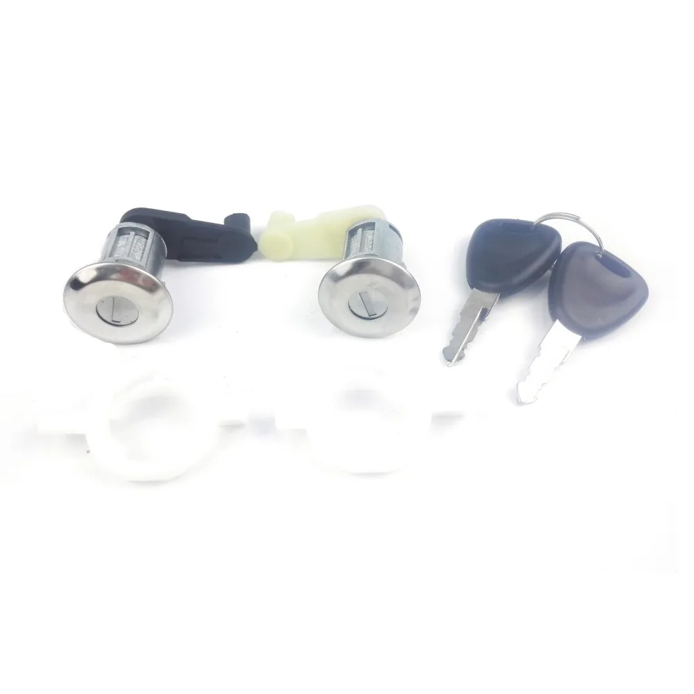 

7701468982 2Pcs Car Door Lock Cylinder for Renault Megane Scenic Clio Master 7701468981
