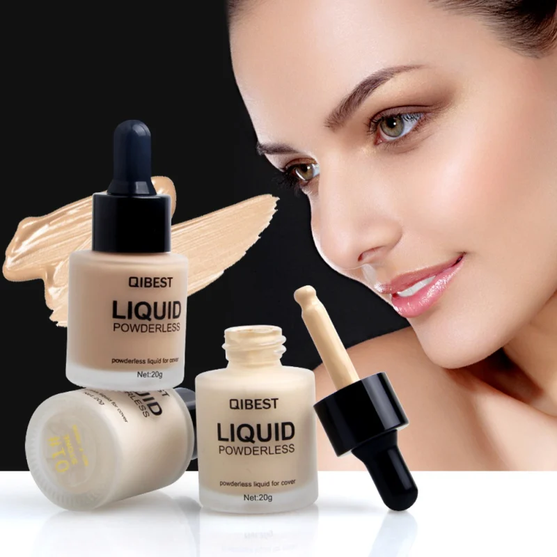 2019 8colors Face Makeup Base Liquid Foundation Cream Concealer Foundation Primer Easy to Wear Oil Control Long Lasting